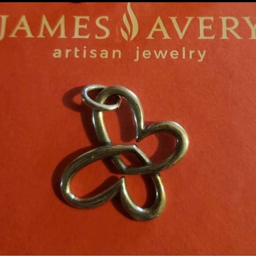 Authentic James Avery butterfly pendant in silver